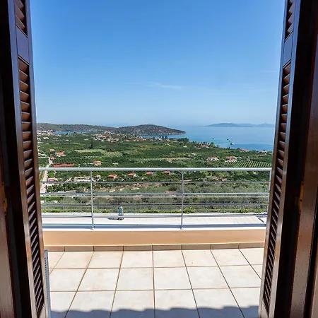 Magnolia-luxury With Stunning Sea View エピダウロス